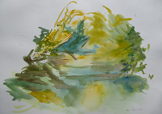 Aquarelle 5 - 36 cm x 26 cm.