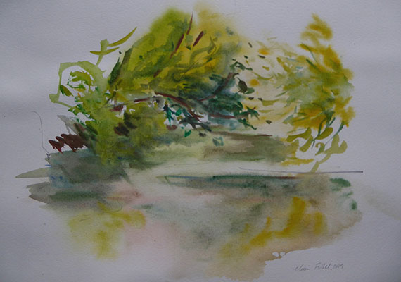 Aquarelle 6 - 36 cm x 26 cm.