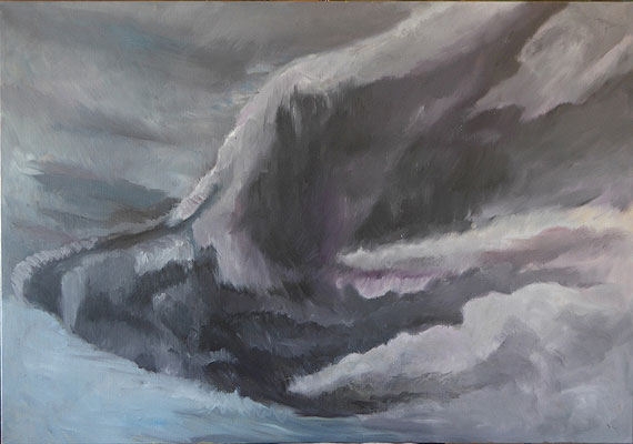 Ciel 5 - Voluptus 130 cm x 80 cm.