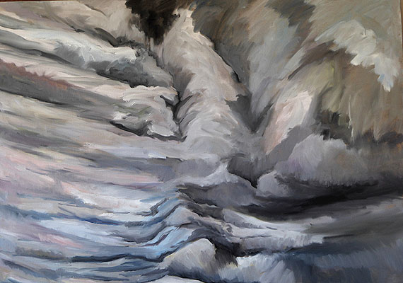 Cadeau du ciel -  116 cm x 89 cm.