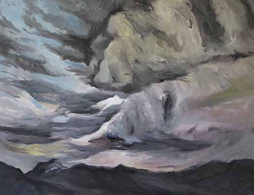 Ciel et Granier - 116 cm x 81 cm.